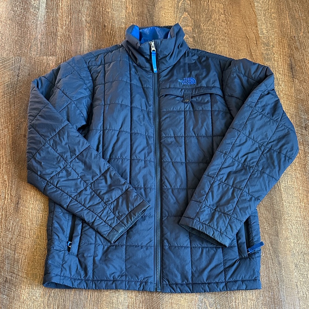 The North Face Youth Navy Puffer Jacket
